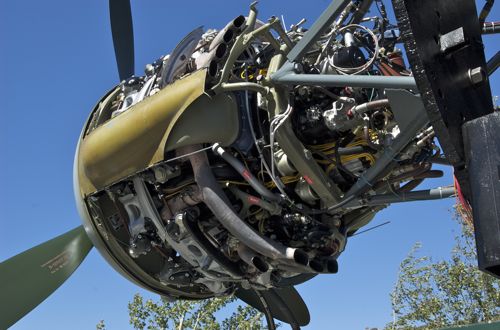 Bmw 801 engine run #2